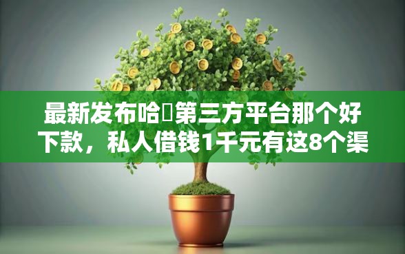 最新发布哈啰第三方平台那个好下款，私人借钱1千元有这8个渠道