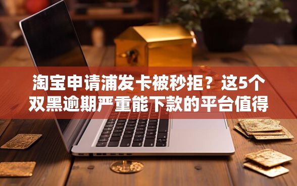 淘宝申请浦发卡被秒拒？这5个双黑逾期严重能下款的平台值得一试