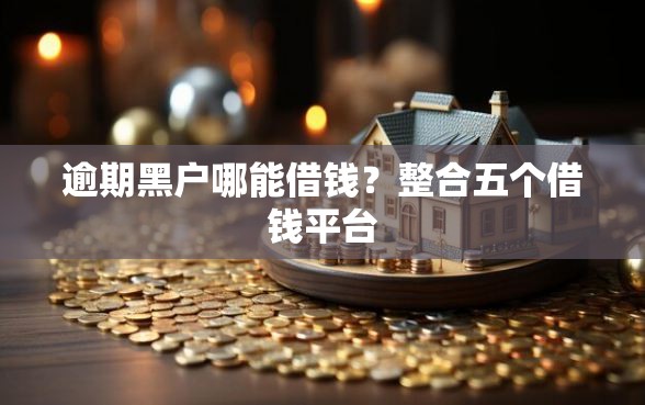 逾期黑户哪能借钱？整合五个借钱平台