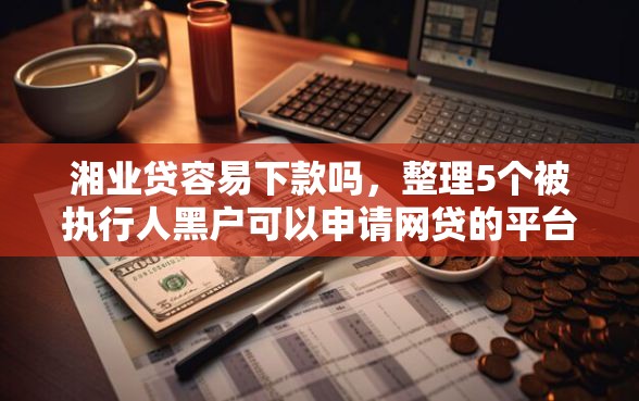 湘业贷容易下款吗，整理5个被执行人黑户可以申请网贷的平台