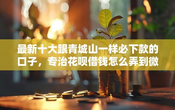最新十大跟青城山一样必下款的口子，专治花呗借钱怎么弄到微信