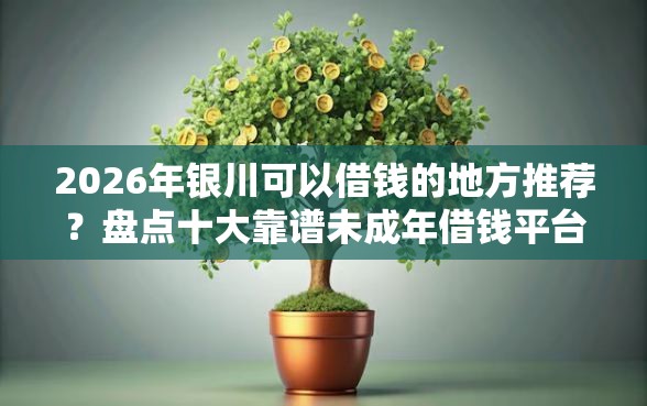 2026年银川可以借钱的地方推荐？盘点十大靠谱未成年借钱平台