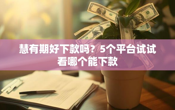 慧有期好下款吗?5个平台试试看哪个能下款 慧有期好下款吗?5个平台试试看哪个能下款