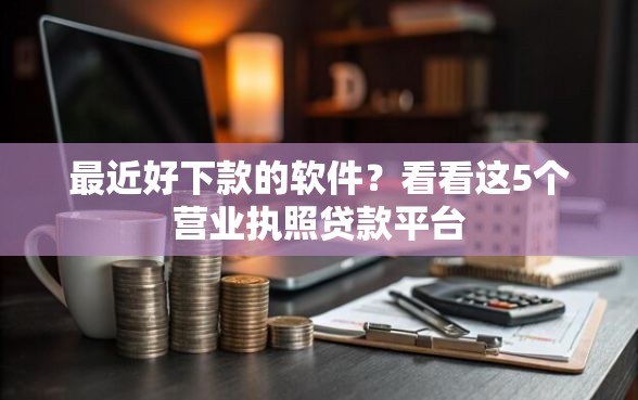 最近好下款的软件？看看这5个营业执照贷款平台