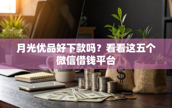 月光优品好下款吗？看看这五个微信借钱平台
