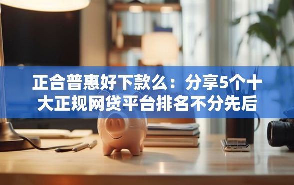 正合普惠好下款么：分享5个十大正规网贷平台排名不分先后