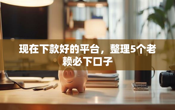 现在下款好的平台，整理5个老赖必下口子
