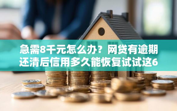 急需8千元怎么办？网贷有逾期还清后信用多久能恢复试试这6个无门槛平台