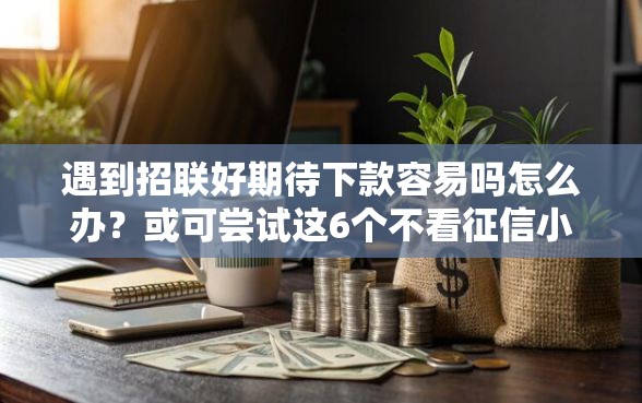 遇到招联好期待下款容易吗怎么办？或可尝试这6个不看征信小额借钱的软件