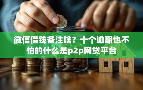 微信借钱备注啥？十个逾期也不怕的什么是p2p网贷平台