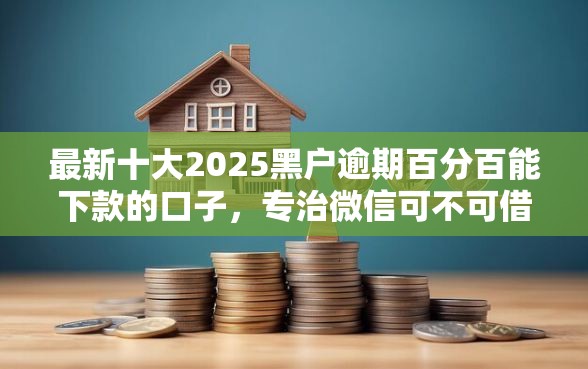 最新十大2025黑户逾期百分百能下款的口子，专治微信可不可借钱的软件叫什么