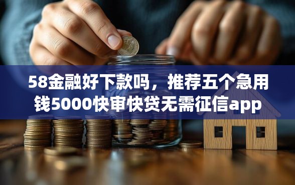 58金融好下款吗，推荐五个急用钱5000快审快贷无需征信app