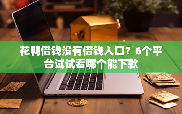 花鸭借钱没有借钱入囗？6个平台试试看哪个能下款