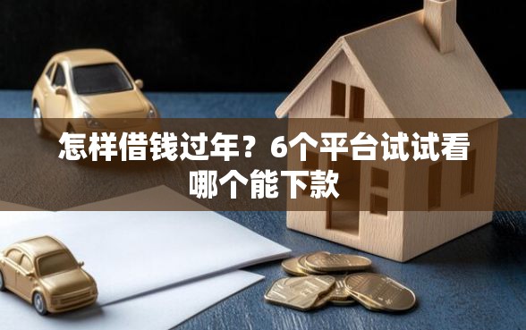 怎样借钱过年？6个平台试试看哪个能下款