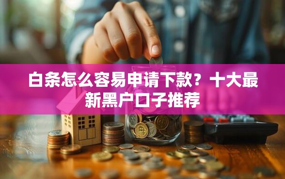 白条怎么容易申请下款？十大最新黑户口子推荐