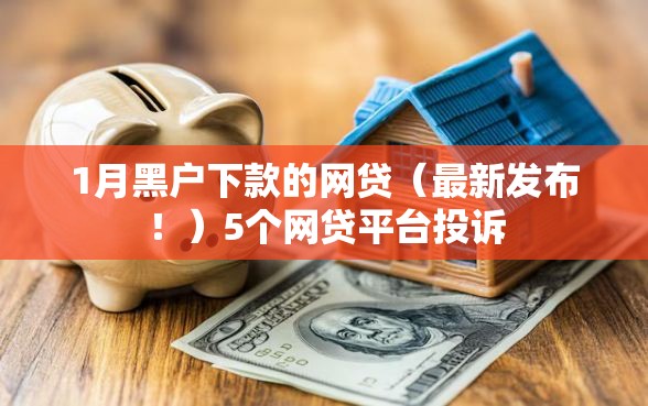 1月黑户下款的网贷(最新发布!)5个网贷平台投诉 1月黑户下款的网贷(最新发布!)5个网贷平台投诉
