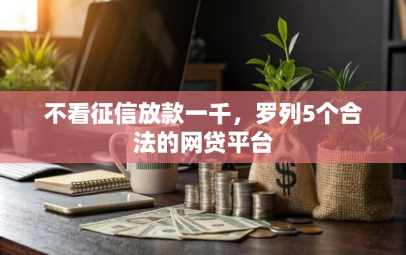 不看征信放款一千，罗列5个合法的网贷平台