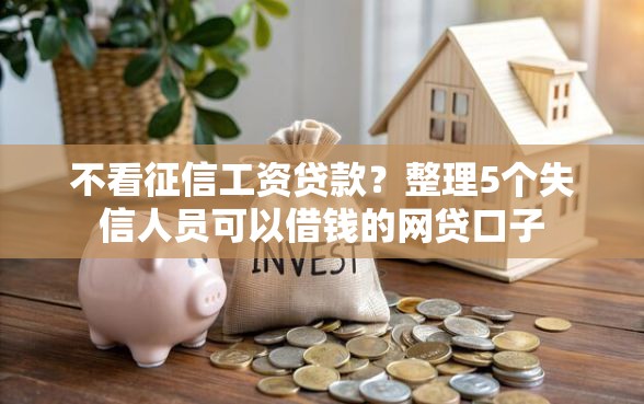 不看征信工资贷款？整理5个失信人员可以借钱的网贷口子