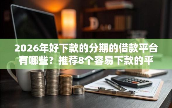 2026年好下款的分期的借款平台有哪些？推荐8个容易下款的平台