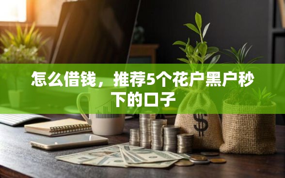 怎么借钱，推荐5个花户黑户秒下的口子