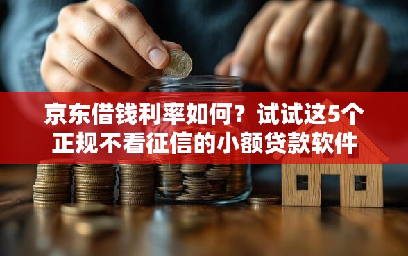 京东借钱利率如何？试试这5个正规不看征信的小额贷款软件