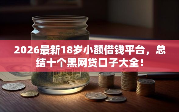 2026最新18岁小额借钱平台，总结十个黑网贷口子大全！