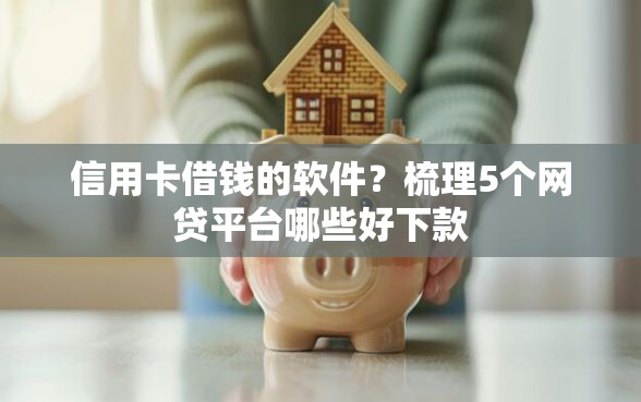 信用卡借钱的软件？梳理5个网贷平台哪些好下款