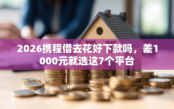 2026携程借去花好下款吗，差1000元就选这7个平台