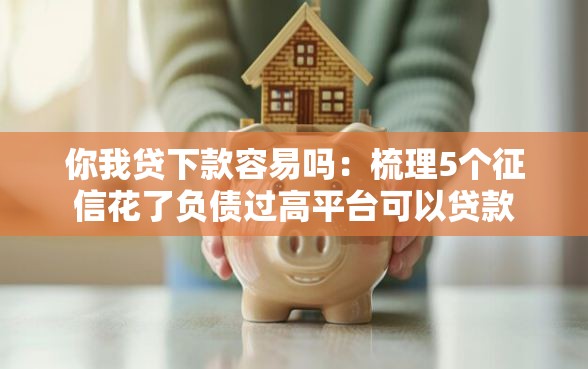 你我贷下款容易吗：梳理5个征信花了负债过高平台可以贷款
