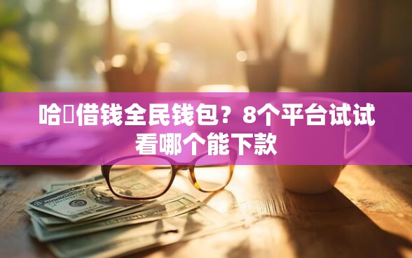 哈啰借钱全民钱包？8个平台试试看哪个能下款