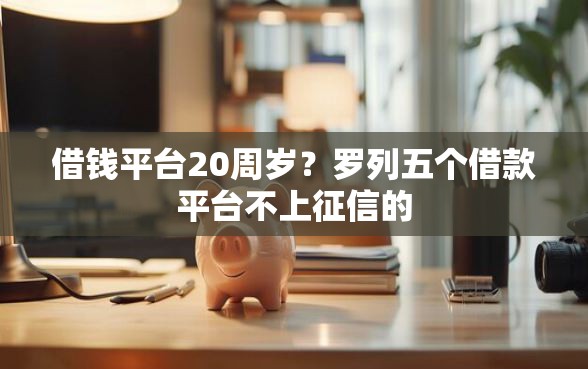 借钱平台20周岁?罗列五个借款平台不上征信的 借钱平台20周岁?罗列五个借款平台不上征信的