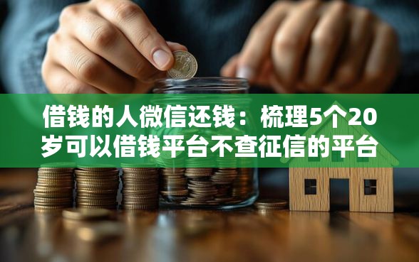 借钱的人微信还钱：梳理5个20岁可以借钱平台不查征信的平台