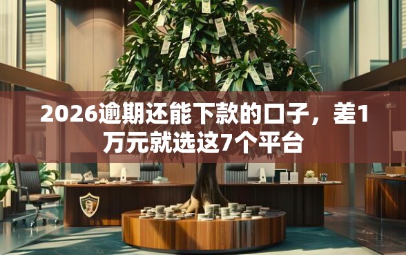 2026逾期还能下款的口子，差1万元就选这7个平台