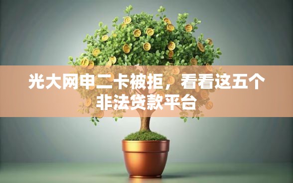 光大网申二卡被拒，看看这五个非法贷款平台