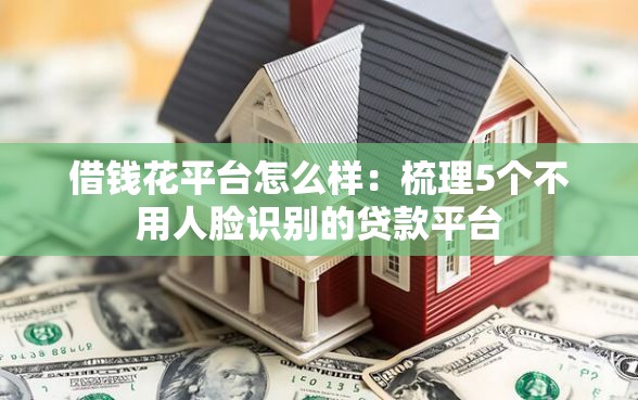 借钱花平台怎么样：梳理5个不用人脸识别的贷款平台