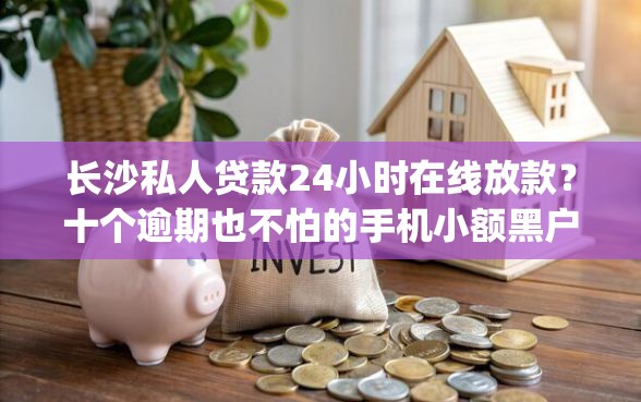 长沙私人贷款24小时在线放款？十个逾期也不怕的手机小额黑户快速贷款app