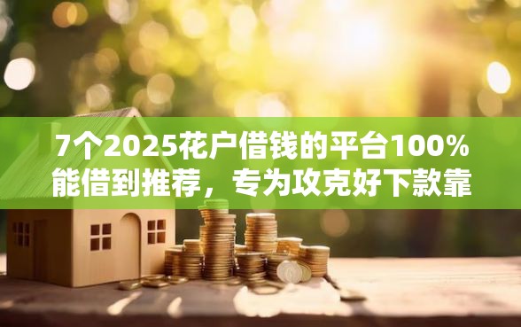 7个2025花户借钱的平台100%能借到推荐，专为攻克好下款靠谱的难题