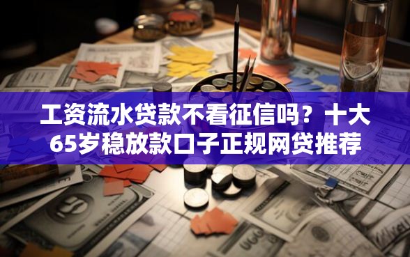 工资流水贷款不看征信吗？十大65岁稳放款口子正规网贷推荐