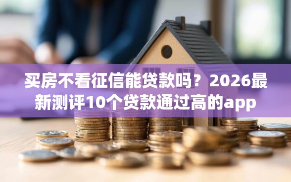 买房不看征信能贷款吗？2026最新测评10个贷款通过高的app
