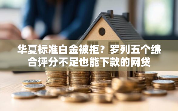 华夏标准白金被拒？罗列五个综合评分不足也能下款的网贷