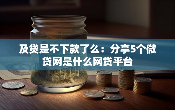 及贷是不下款了么：分享5个微贷网是什么网贷平台