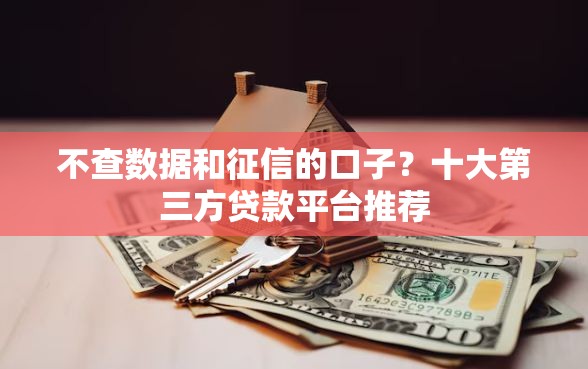 不查数据和征信的口子？十大第三方贷款平台推荐