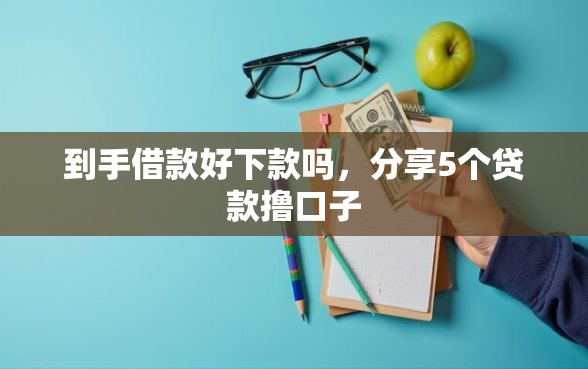 到手借款好下款吗，分享5个贷款撸口子