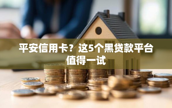 平安信用卡？这5个黑贷款平台值得一试