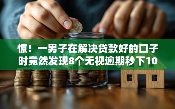 惊！一男子在解决贷款好的口子时竟然发现8个无视逾期秒下100%款的口子，事后分享了出来