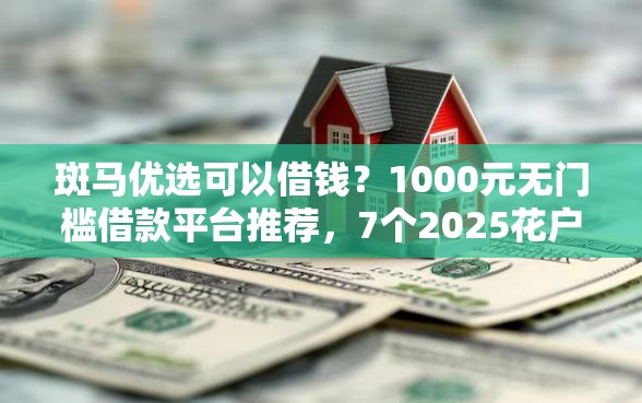 斑马优选可以借钱？1000元无门槛借款平台推荐，7个2025花户风控必过的口子论坛盘点