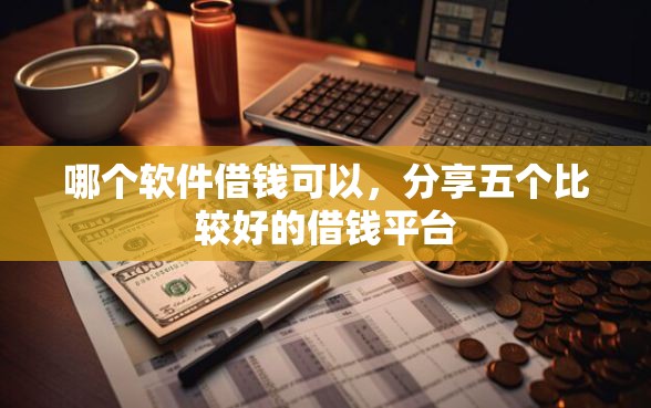 哪个软件借钱可以，分享五个比较好的借钱平台