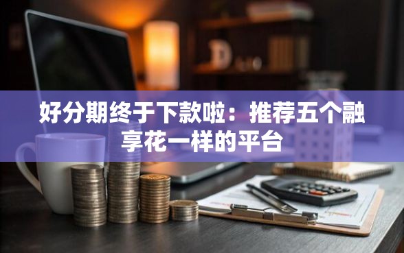 好分期终于下款啦：推荐五个融享花一样的平台