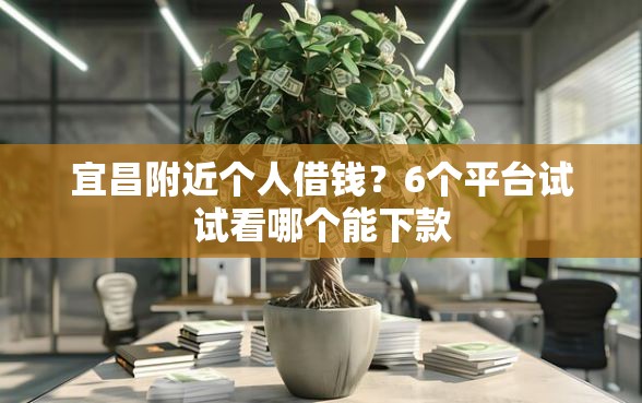 宜昌附近个人借钱？6个平台试试看哪个能下款