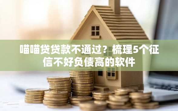 喵喵贷贷款不通过？梳理5个征信不好负债高的软件